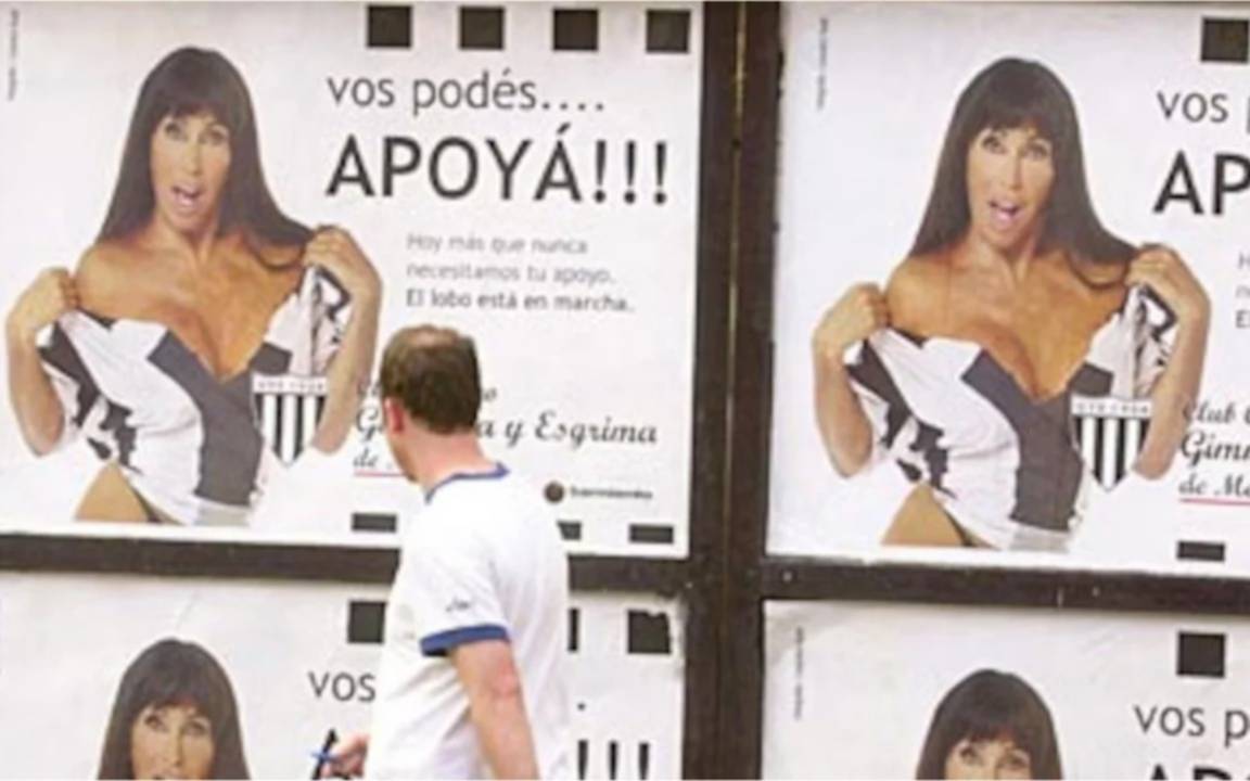 Moria Casan, la hincha más famosa del nuevo equipo de la Liga Profesional