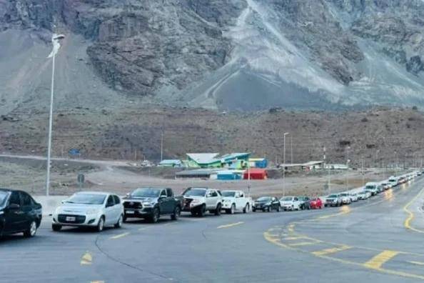 Volvieron las colas para cruzar a Chile durante el fin de semana largo