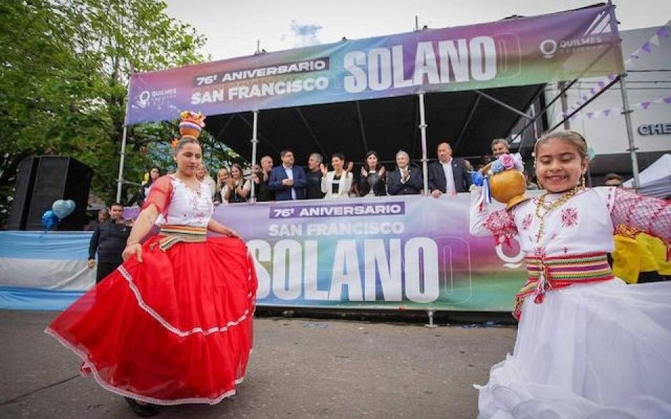 San Francisco Solano celebró su 76º aniversario