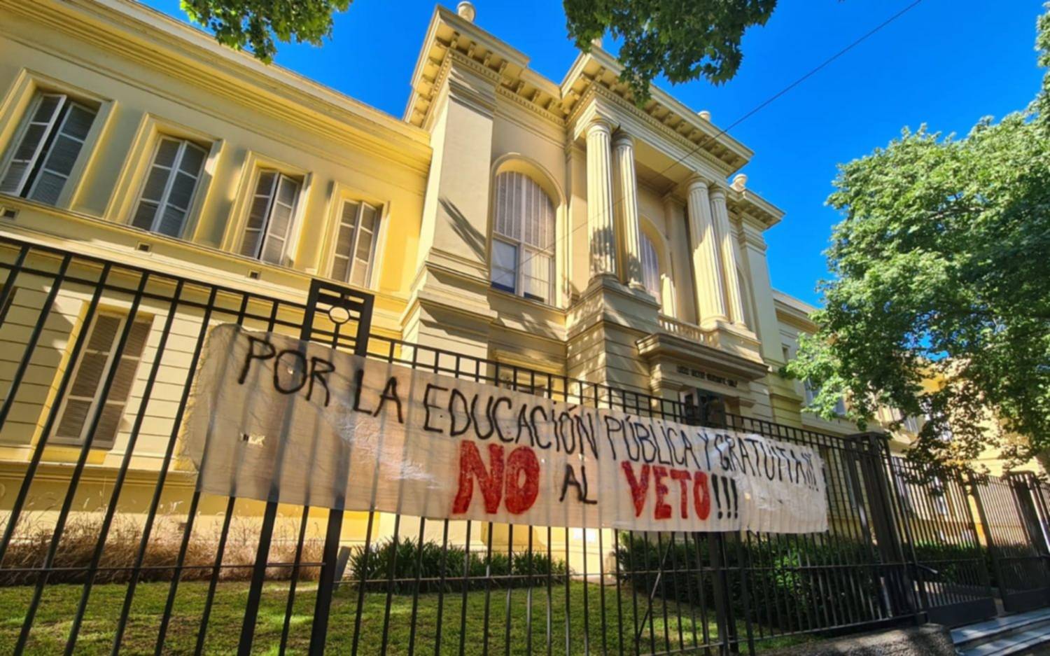 El paro docente, con alto impacto en La Plata: sin clases en escuelas públicas y facultades de la UNLP