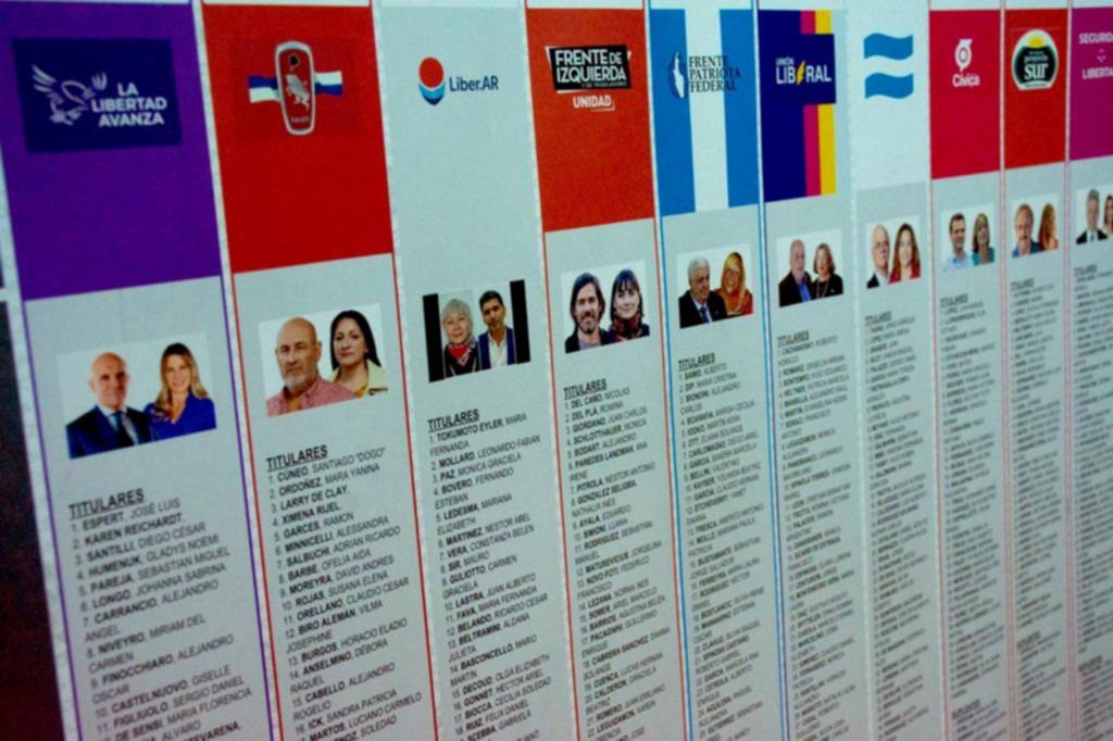 La foto de Espert estará hasta en los afiches en centros de votación