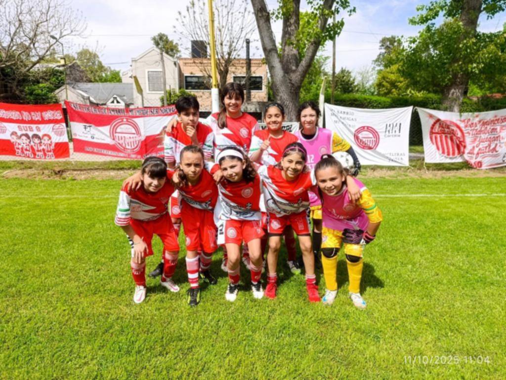 Las pibas están encendidas. Cada partido es como si fuera el último. Es un gusto verlas en acción