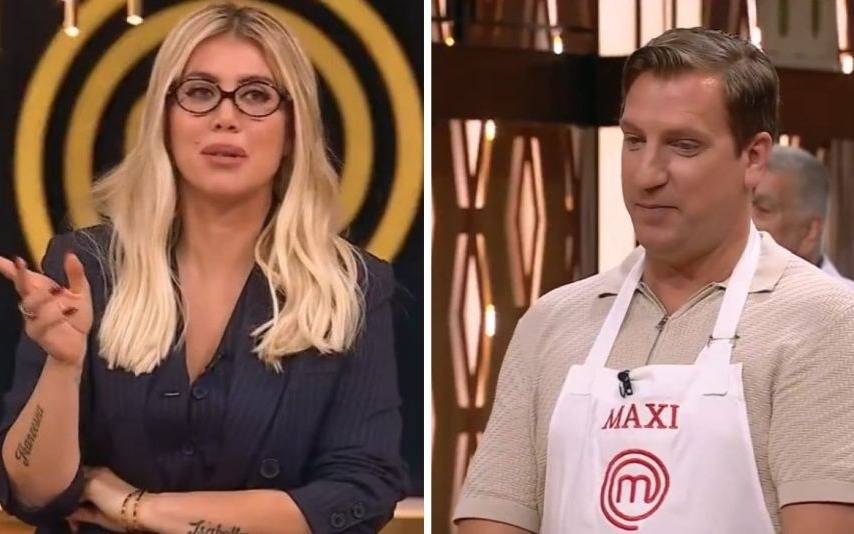 Más chispazos en MasterChef Celebrity: agridulce ida y vuelta entre Wanda Nara y Maxi López