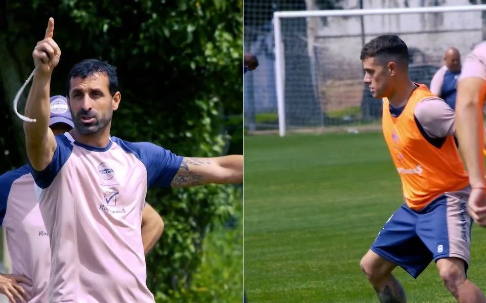Fernando Zaniratto encabezó la práctica en Estancia Chica y ya prepara el equipo para el clásico del domingo