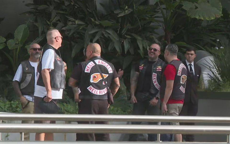 Invasión "Hells Angels" en La Plata: operativo especial, cambio de sede y los icónicos chalecos bordados