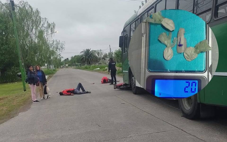 Tras el violento choque en Punta Lara, hallaron varias dosis de cocaína en las pertenencias de un herido