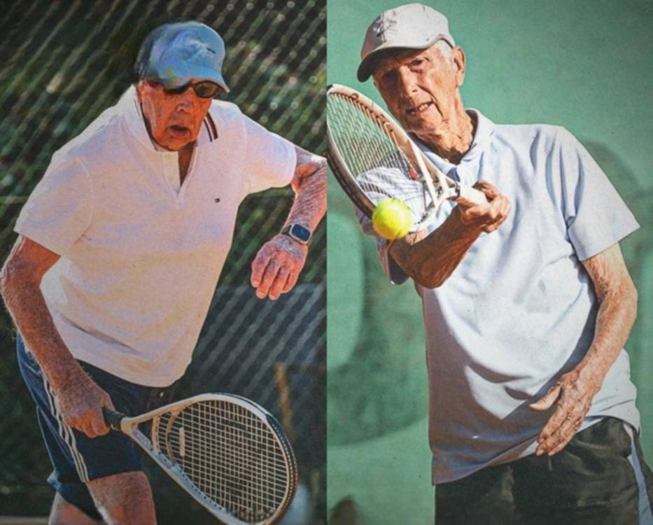 Tenis eterno: no importa la edad, sino el amor al deporte