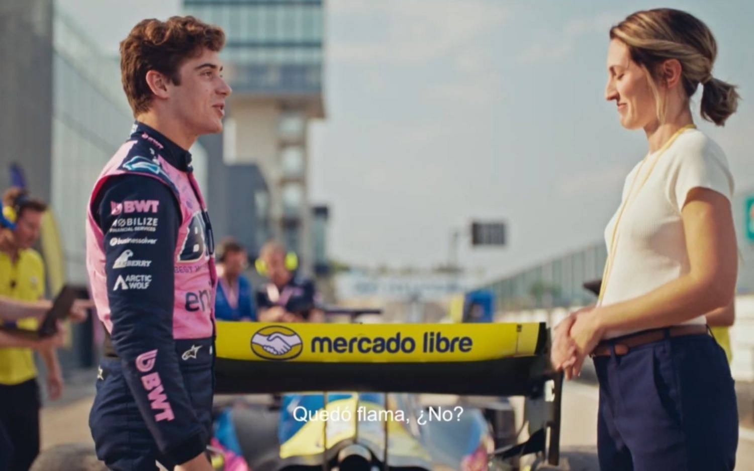 Colapinto y Neymar juntos, en un divertido desafío publicitario