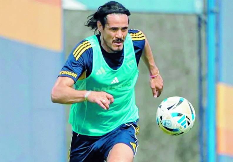 Úbeda tiene el equipo y Cavani quedó descartado