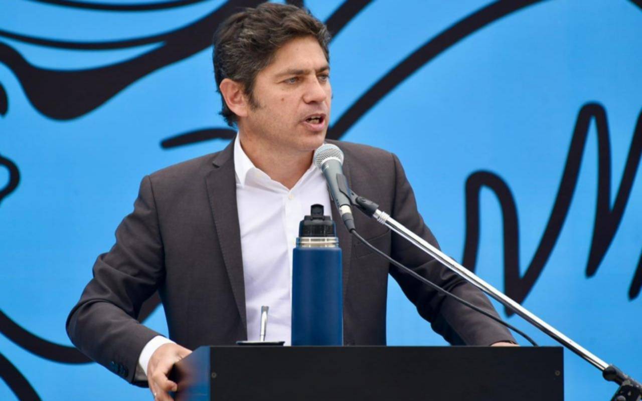 Kicillof en San Vicente, con Grabois y sindicalistas: Milei fue “a pedir la escupidera” a EE UU