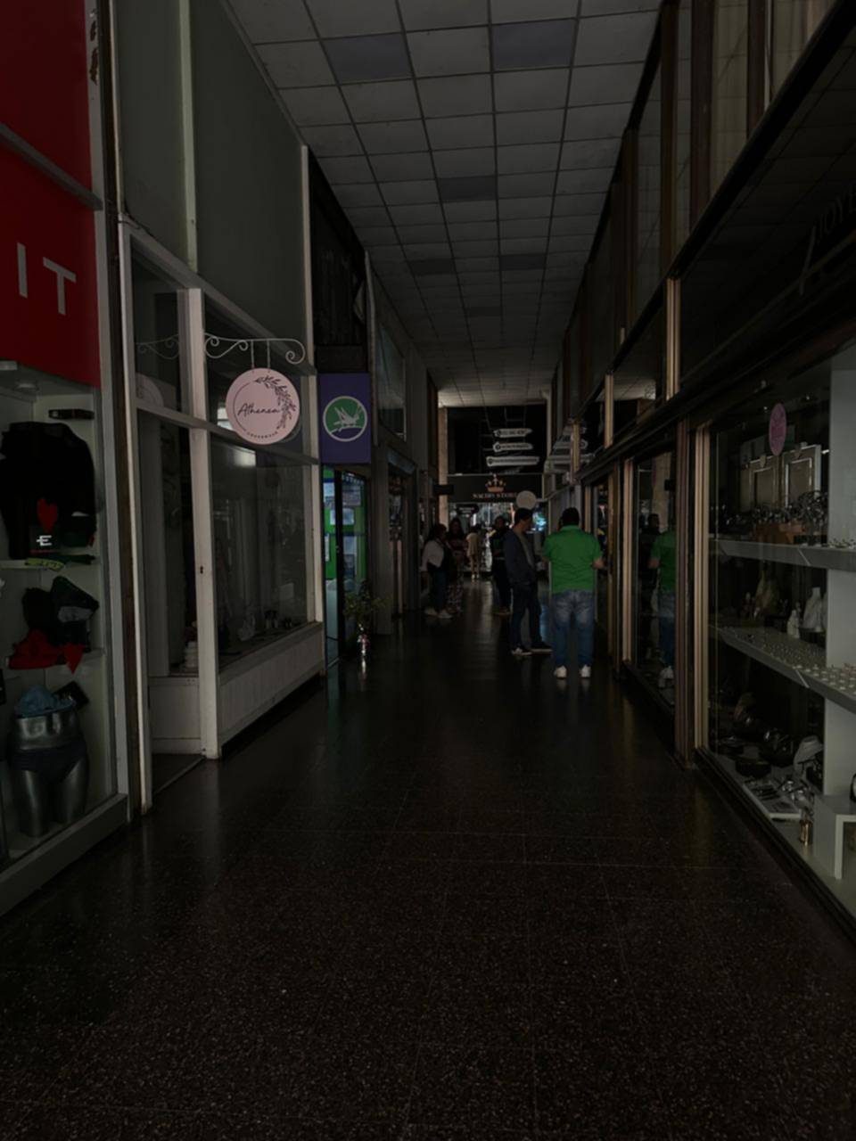 Corte de luz en el Microcentro