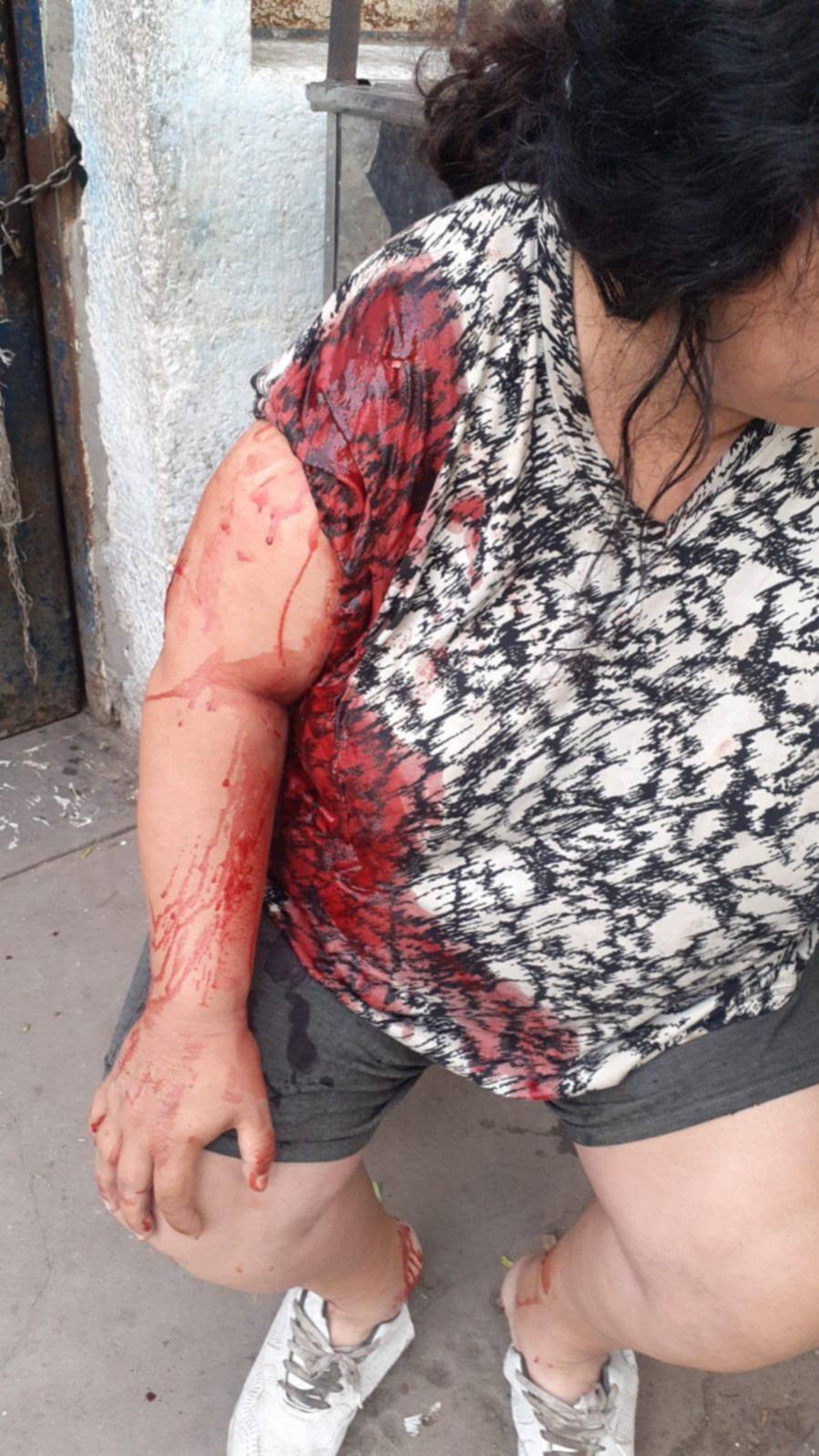 Quiso matar a su mamá y la atacó con un cuchillo