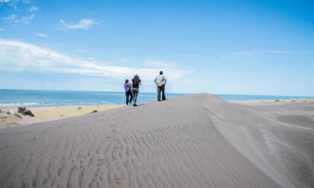 Monte Hermoso: mar y faro en la costa sur