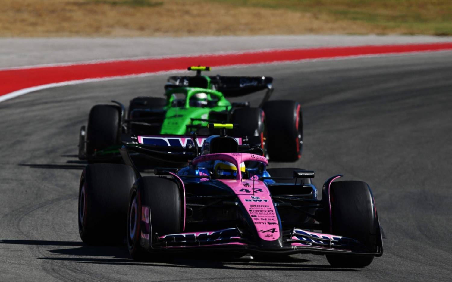 Franco Colapinto se rebeló en el GP de Estados Unidos: superó a Gasly y lo dejó último