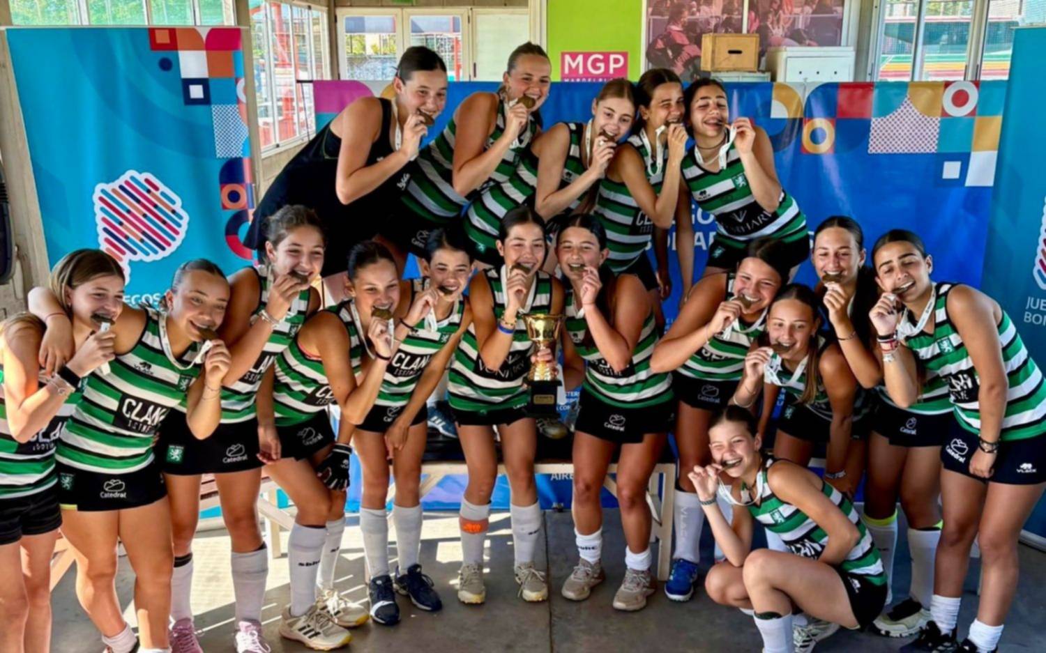 En hockey, Santa Bárbara gritó ¡campeón! en los Juegos Bonaerenses