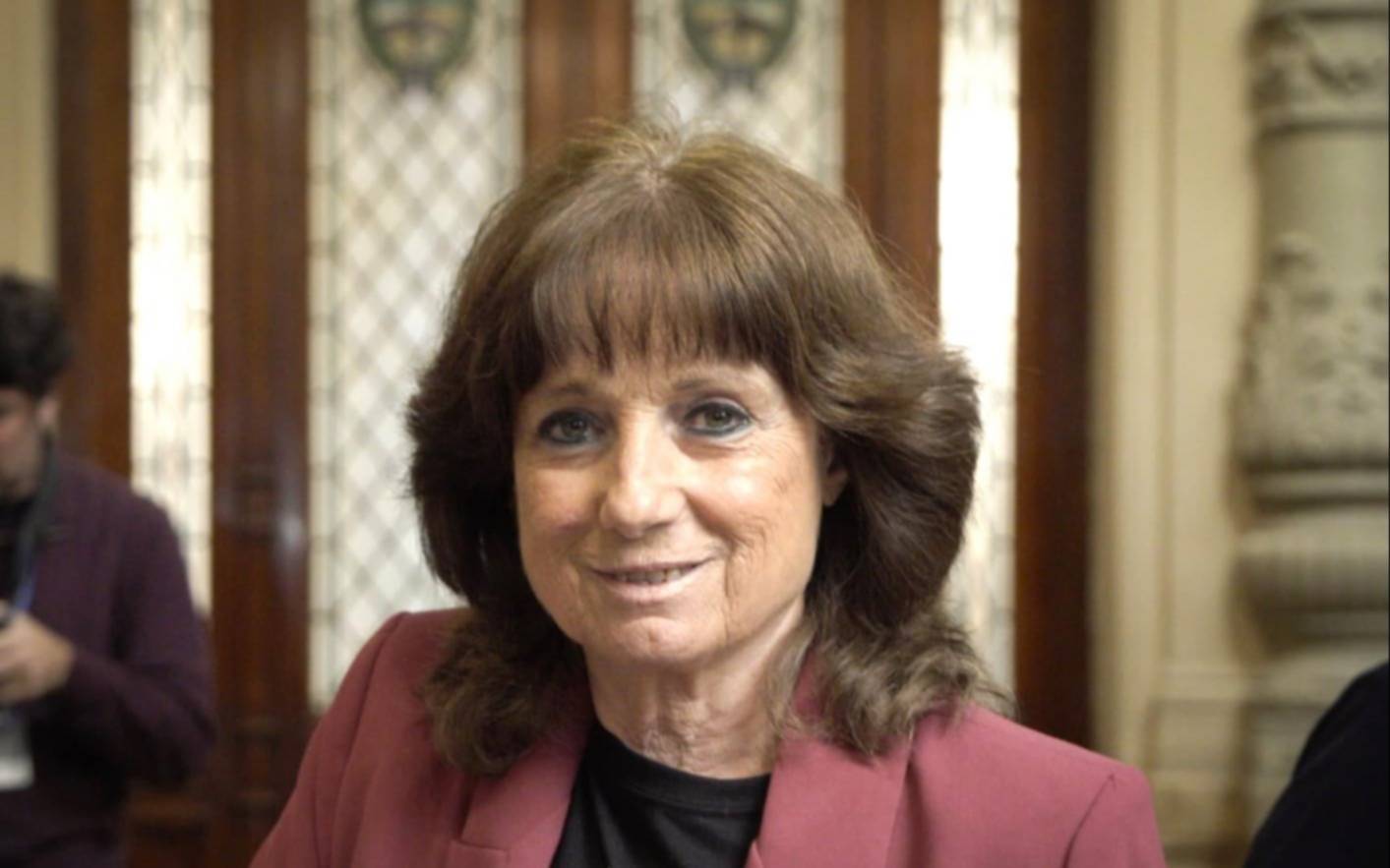 Vilma Ripoll, entre la movilización a La Plata con críticas a Kicillof y Milei