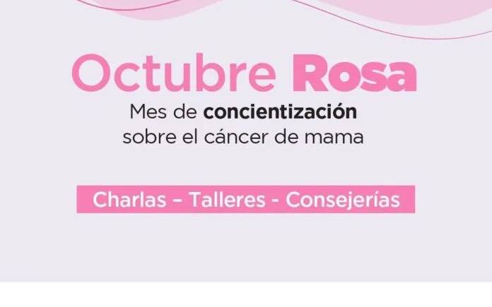 Municipio de Quilmes realiza charlas, talleres y consejerías por el Mes del Cáncer de Mama