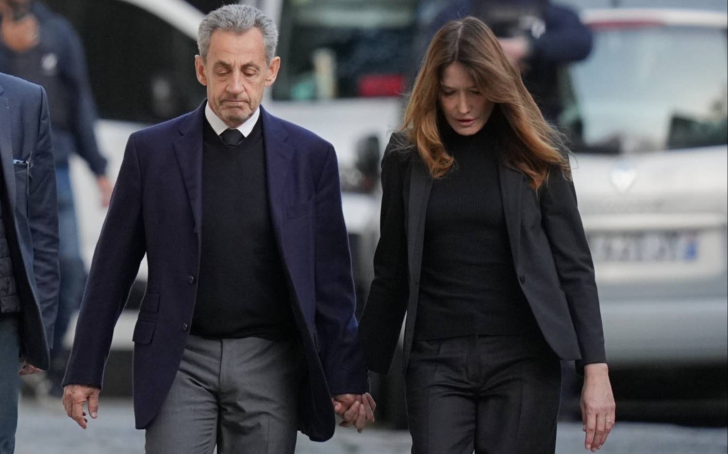 Nicolás Sarkozy y Carla Bruni: silencio y “resistencia” entre rejas