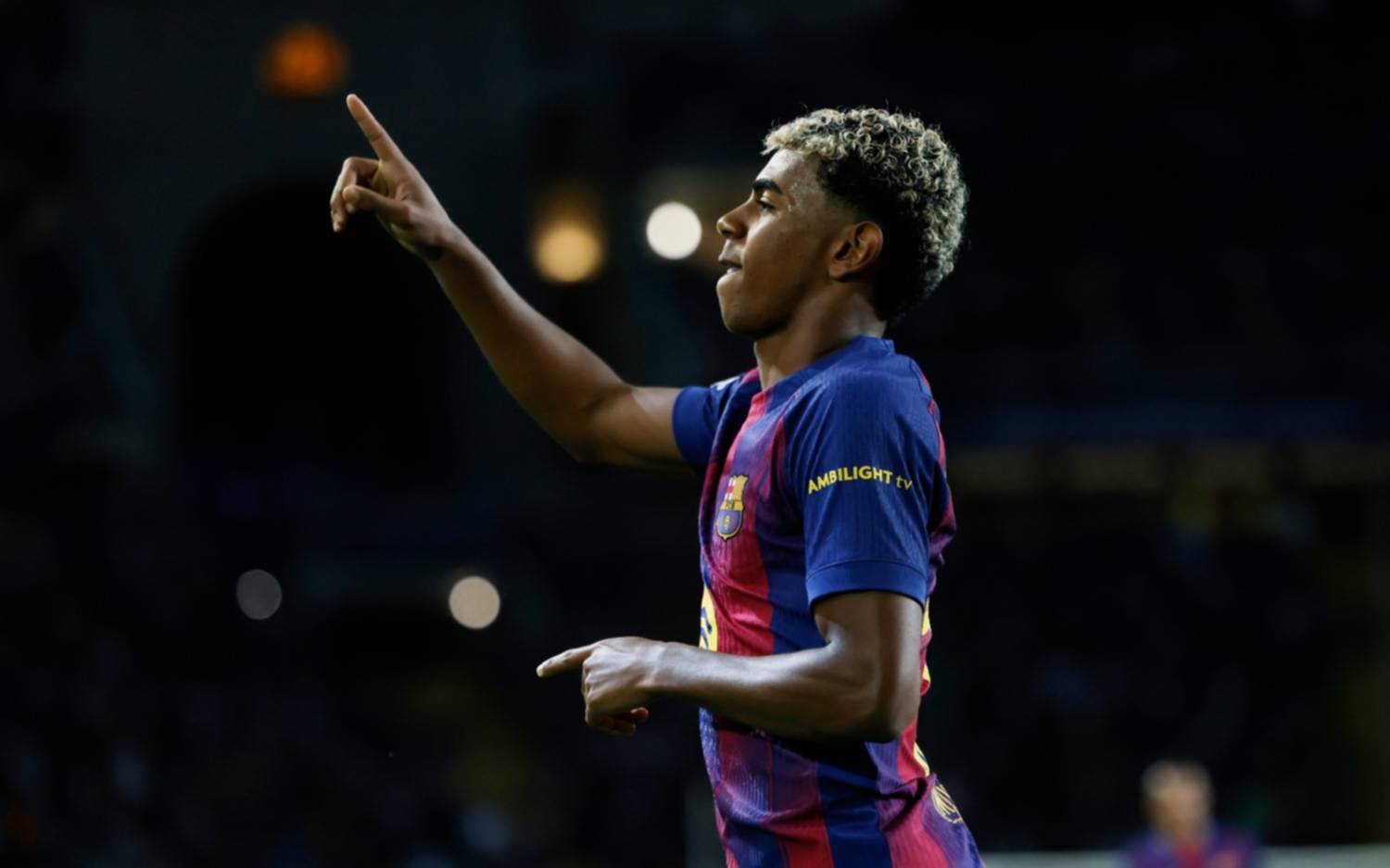 Barcelona goleó 6 a 1 al Olympiakos y dedicatoria especial de Lamine Yamal para Nicki NIcole