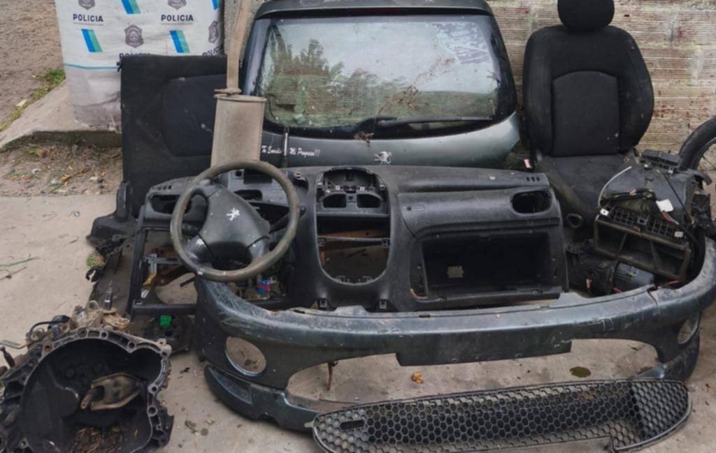 Secuestran decenas de autopartes en La Plata