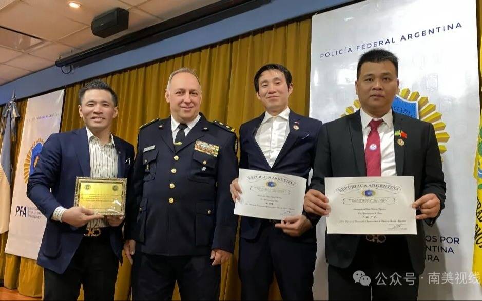 Comerciantes chinos de Quilmes y Policía Federal destacan cooperación mutua por seguridad