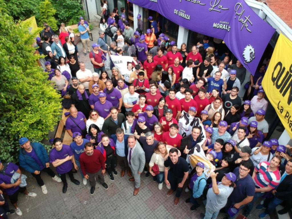 Dirigentes platenses del PRO y LLA, de plenario