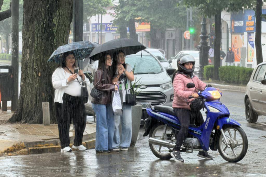 La tormenta trajo agua, un poco de viento y varios apagones