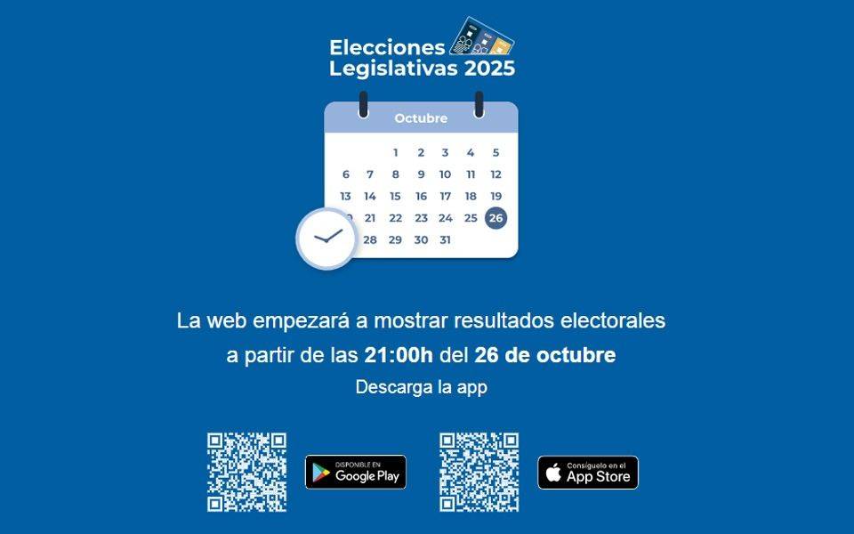 A qué hora se conocerán los resultados de las elecciones