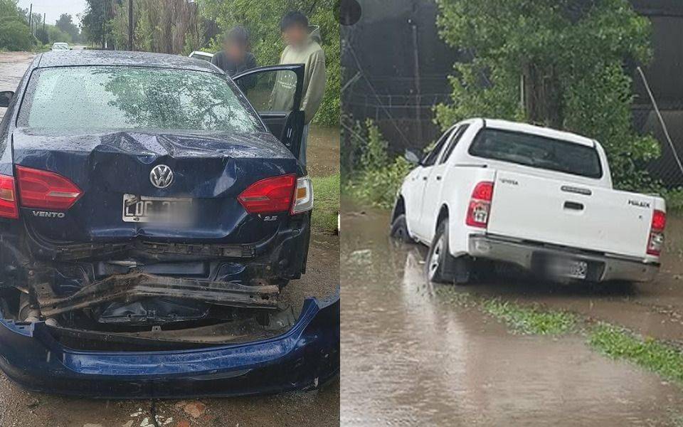 Luego de un grave accidente, una impactante persecución en La Plata