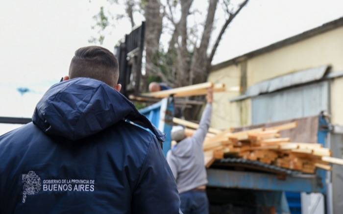 Provincia: articulan asistencia en distritos afectados por el temporal