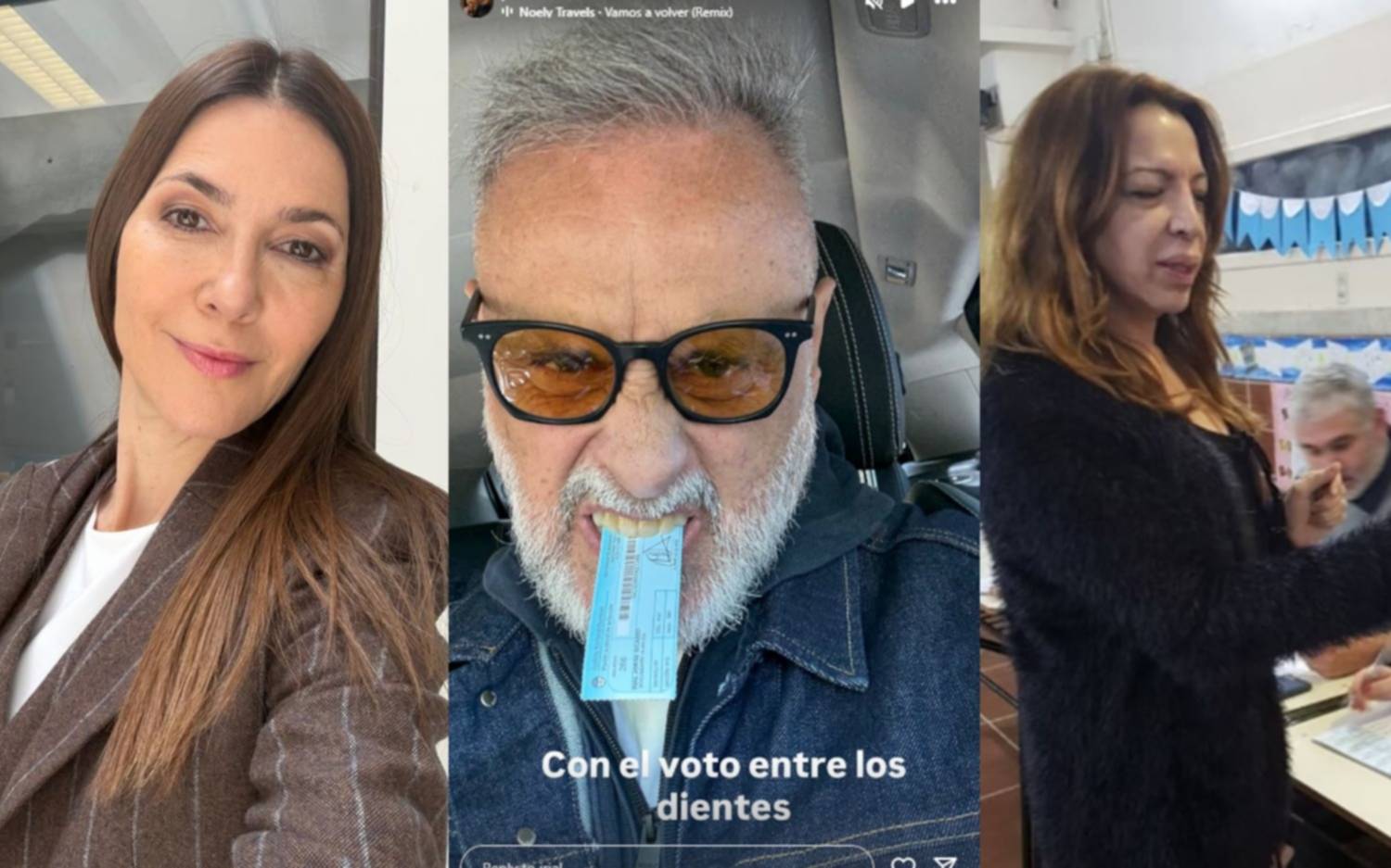 Elecciones 2025: así votaron los famosos