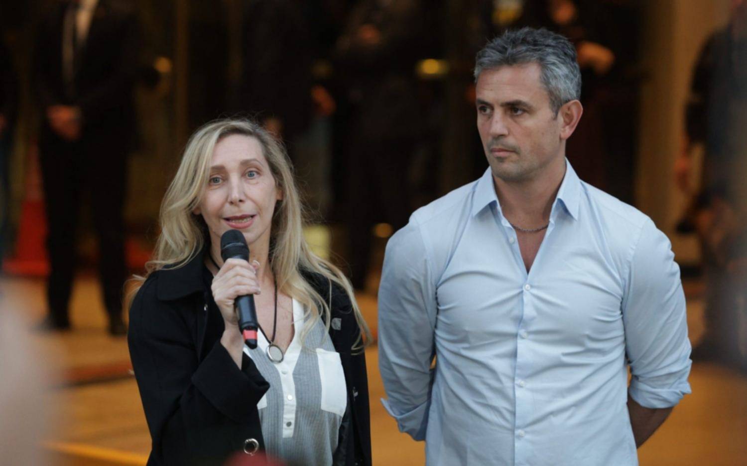 Optimismo de Karina Milei en el búnker de La Libertad Avanza: “Estamos muy contentos, vamos a seguir esperando los números”