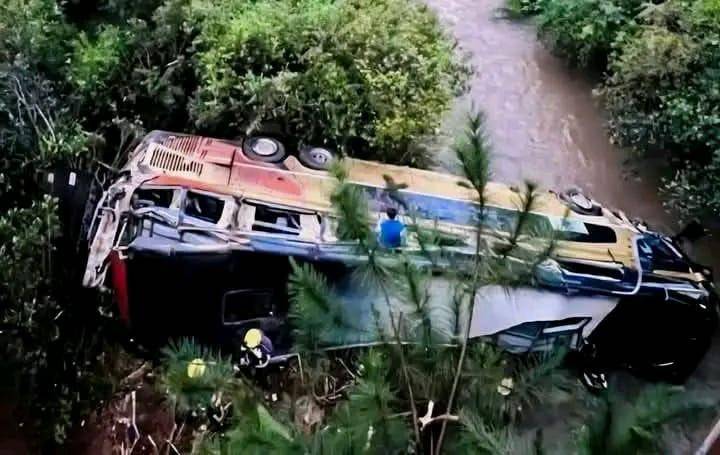 Cayó un micro a un arroyo: hubo 9 muertos y más de 30 heridos