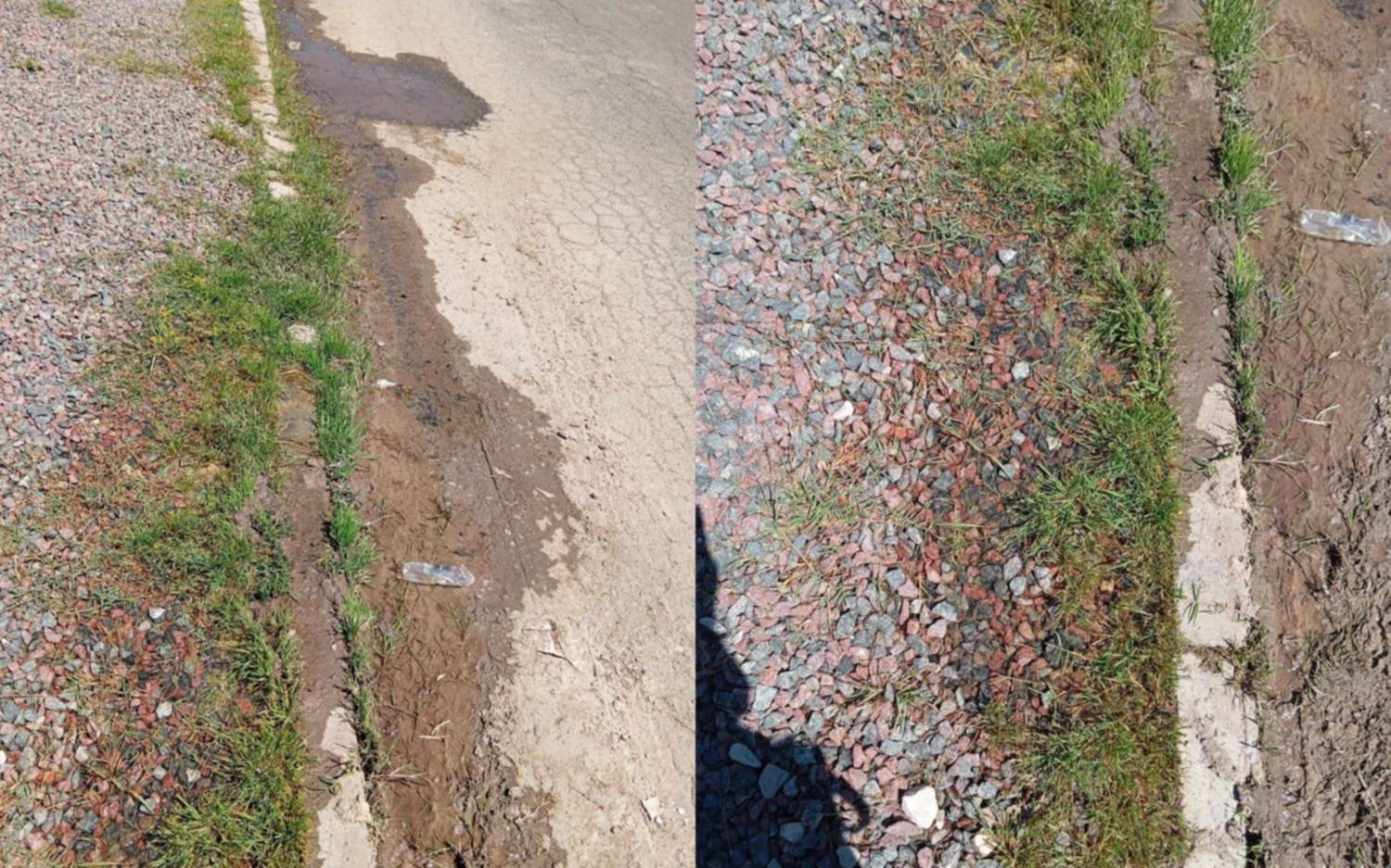 Pérdida de agua en Villa Elvira: "ABSA no lo arregla"