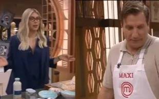 Wanda Nara juega al "desconfío" y se cansó de Maxi López en MasterChef Celebrity