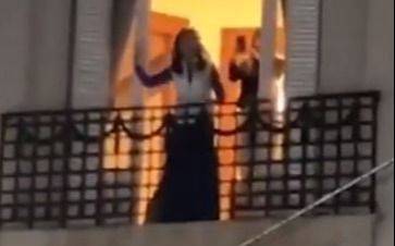 Críticas de la CGT contra Cristina por el baile en el balcón: "Estábamos perdiendo"