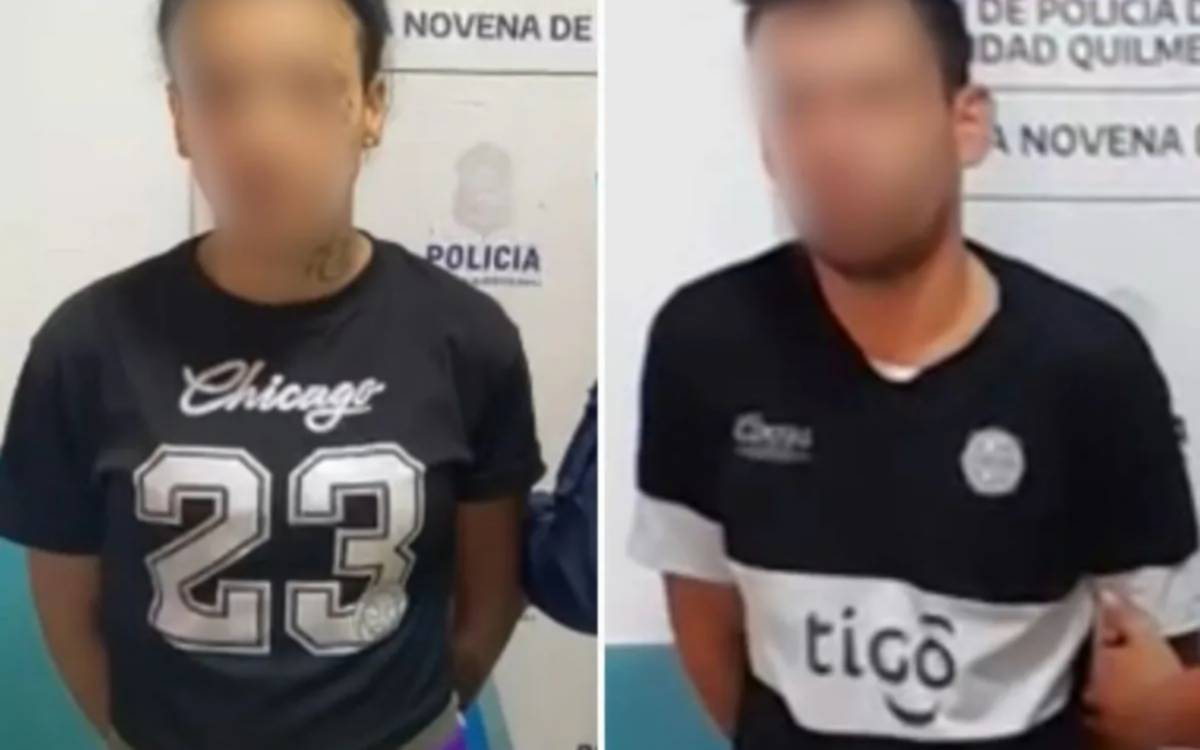 Detienen a un hombre y una mujer acusados de asaltar una panadería en Quilmes Oeste