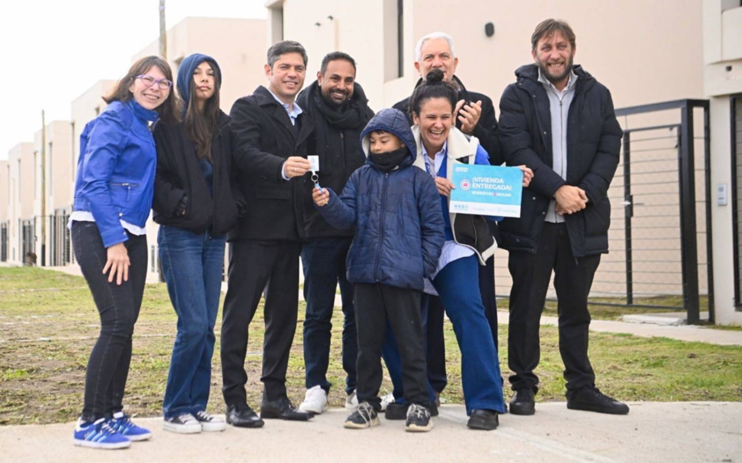 Entregaron viviendas a familias de Villa Elvira