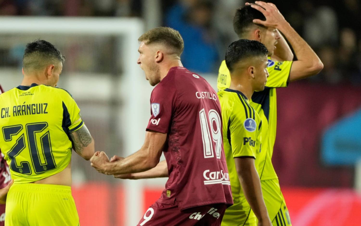 Con un gol de Rodrigo Castillo, Lanús venció a Universidad de Chile y clasificó a la final de la Sudamericana