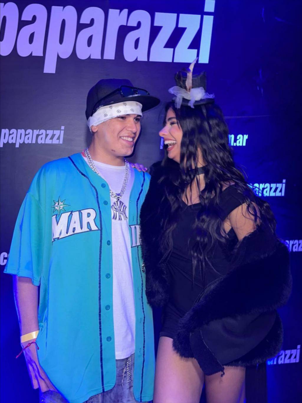 Thiago Medina reapareció en público