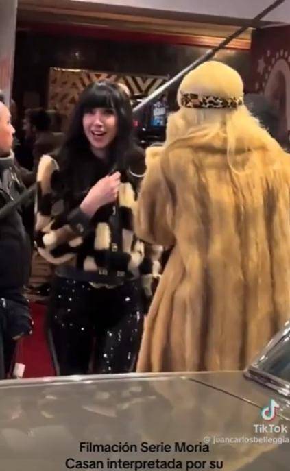 Sofía Gala se convirtió en Moria: la primera foto con el look de su mamá