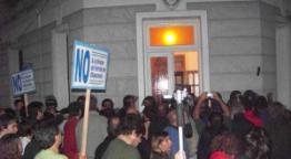 Protesta de Chascomús terminó con incidentes