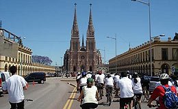 Caravana de bicis hasta Luján