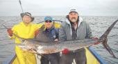 Emocionante pesca del marlín en Ecuador