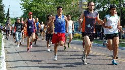 Atletismo por las calles de Florencio Varela