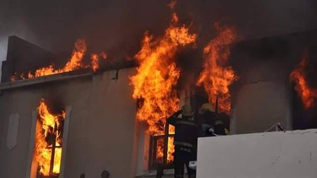 Incendio destruye parte de la Criminal de Río Gallegos