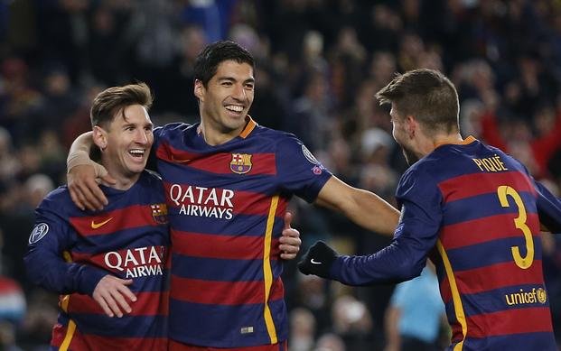 El tridente mortal: entre Messi, Neymar y Suárez convirtieron 121 goles