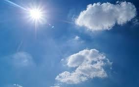 Lunes con algunas nubes
