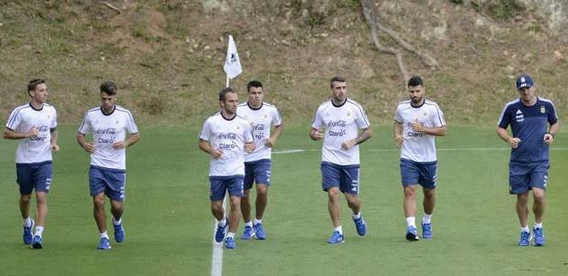 Argentina puso manos a la obra mientras espera a Messi