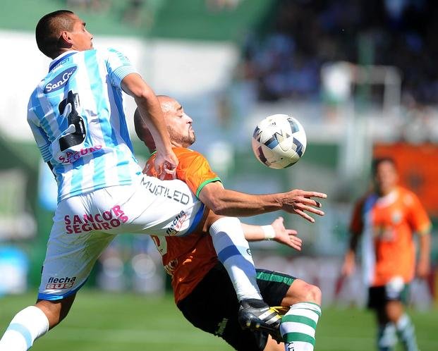 Banfield y Rafaela empataron en un gol